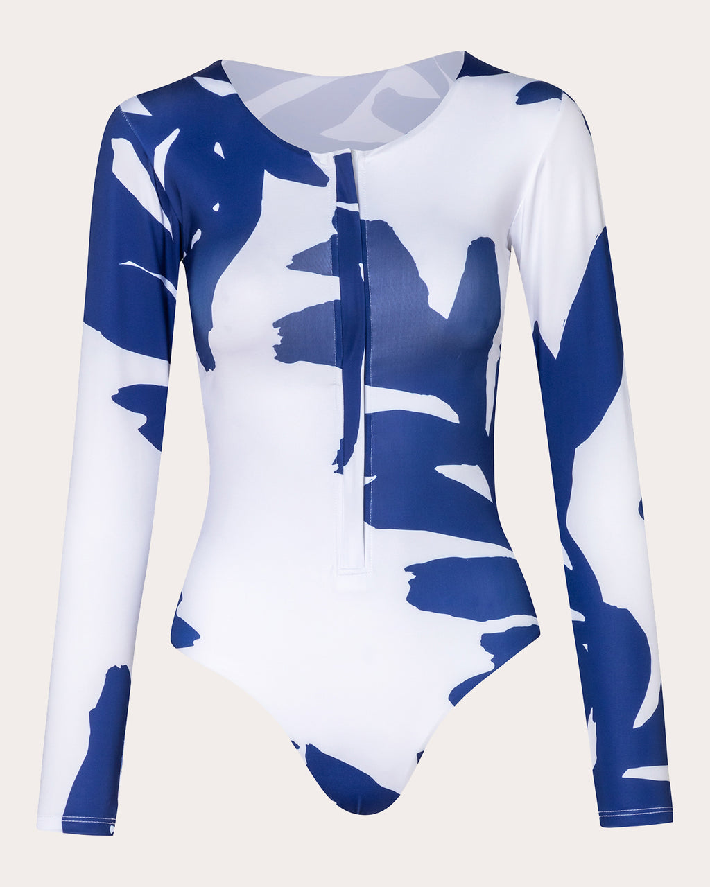 Paradiso Palms Zip-Front One-Piece