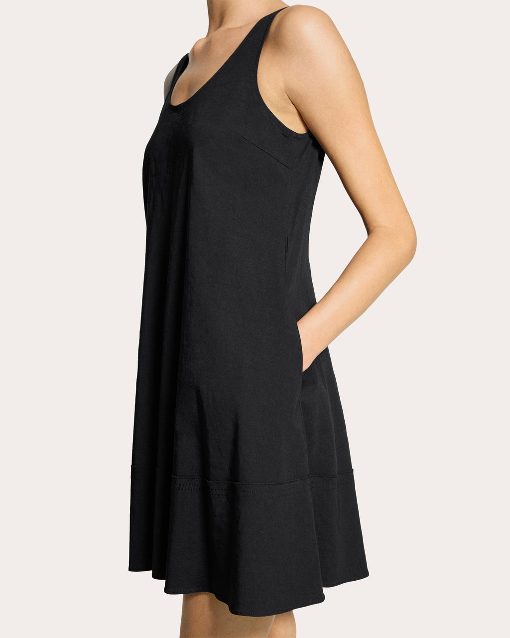 Good Linen A-Line Tank Dress