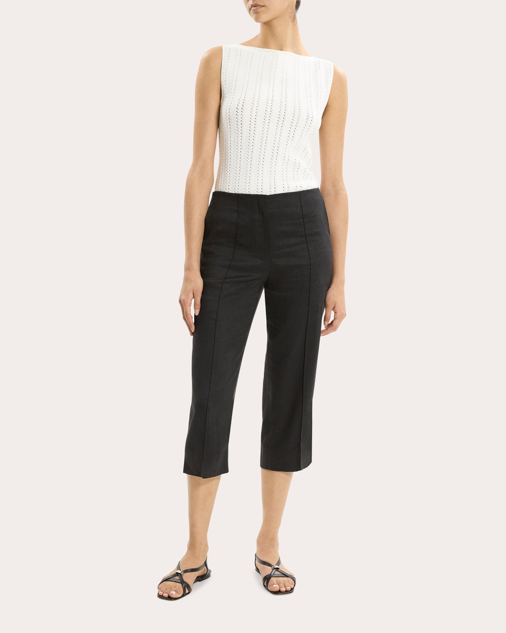Textured Knit Boatneck Top
