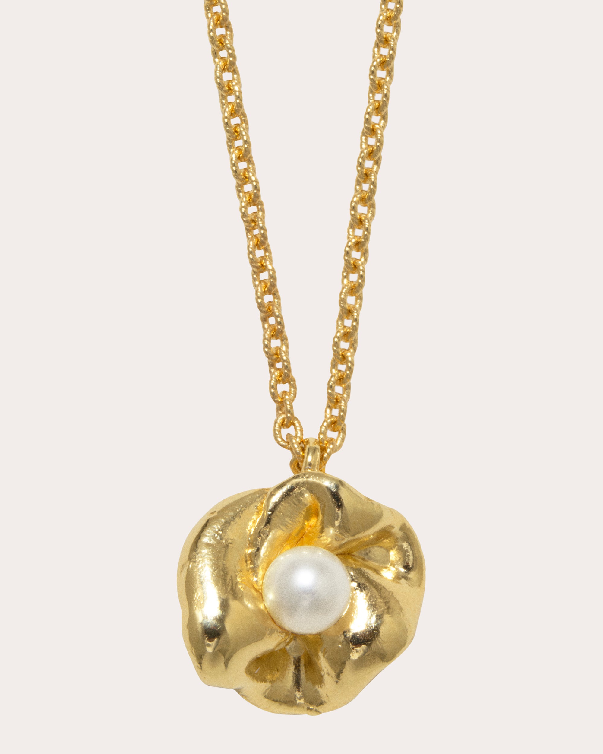 Freshwater Pearl Unity Pendant Necklace