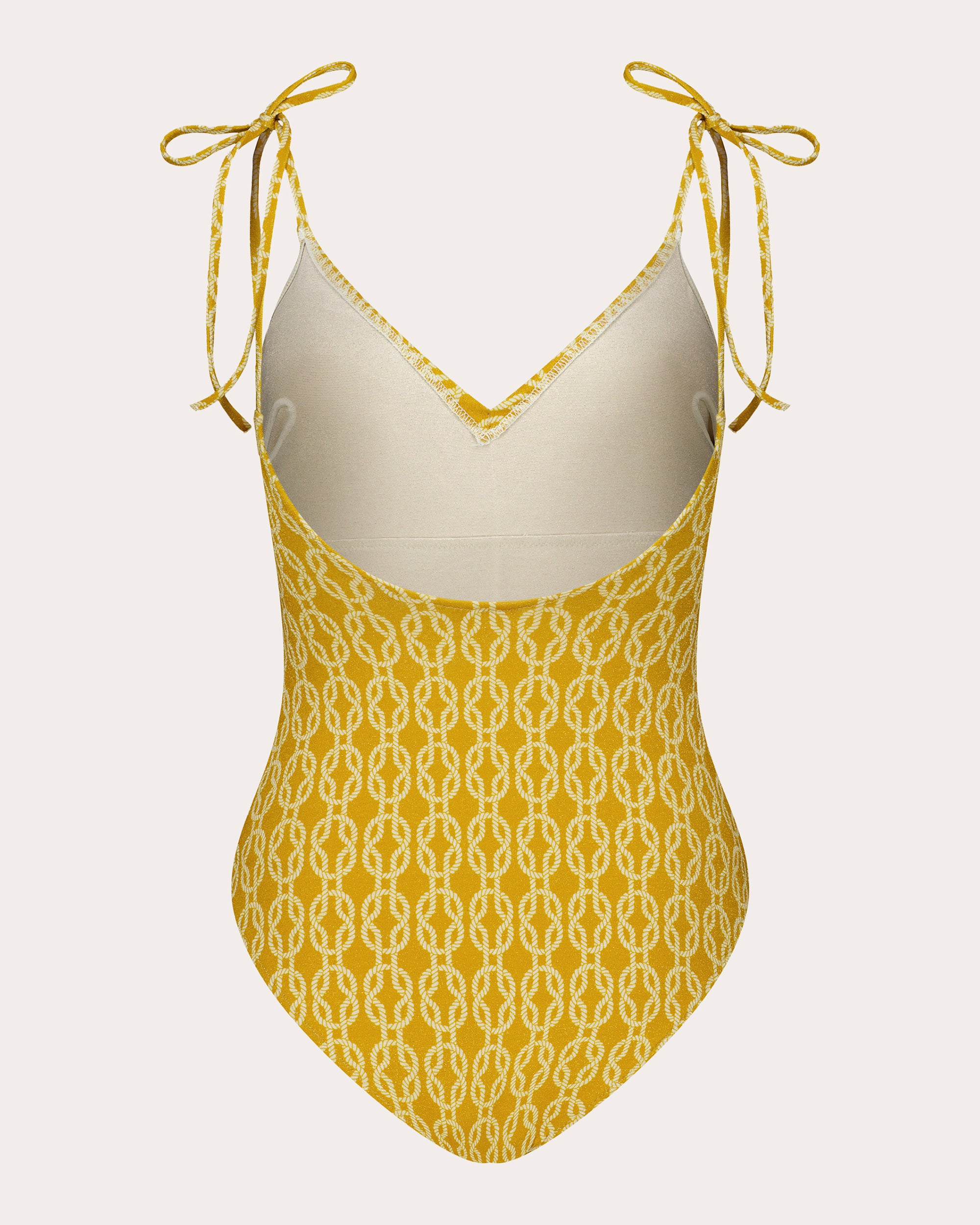 Rosie Trellis Tie-Strap One-Piece