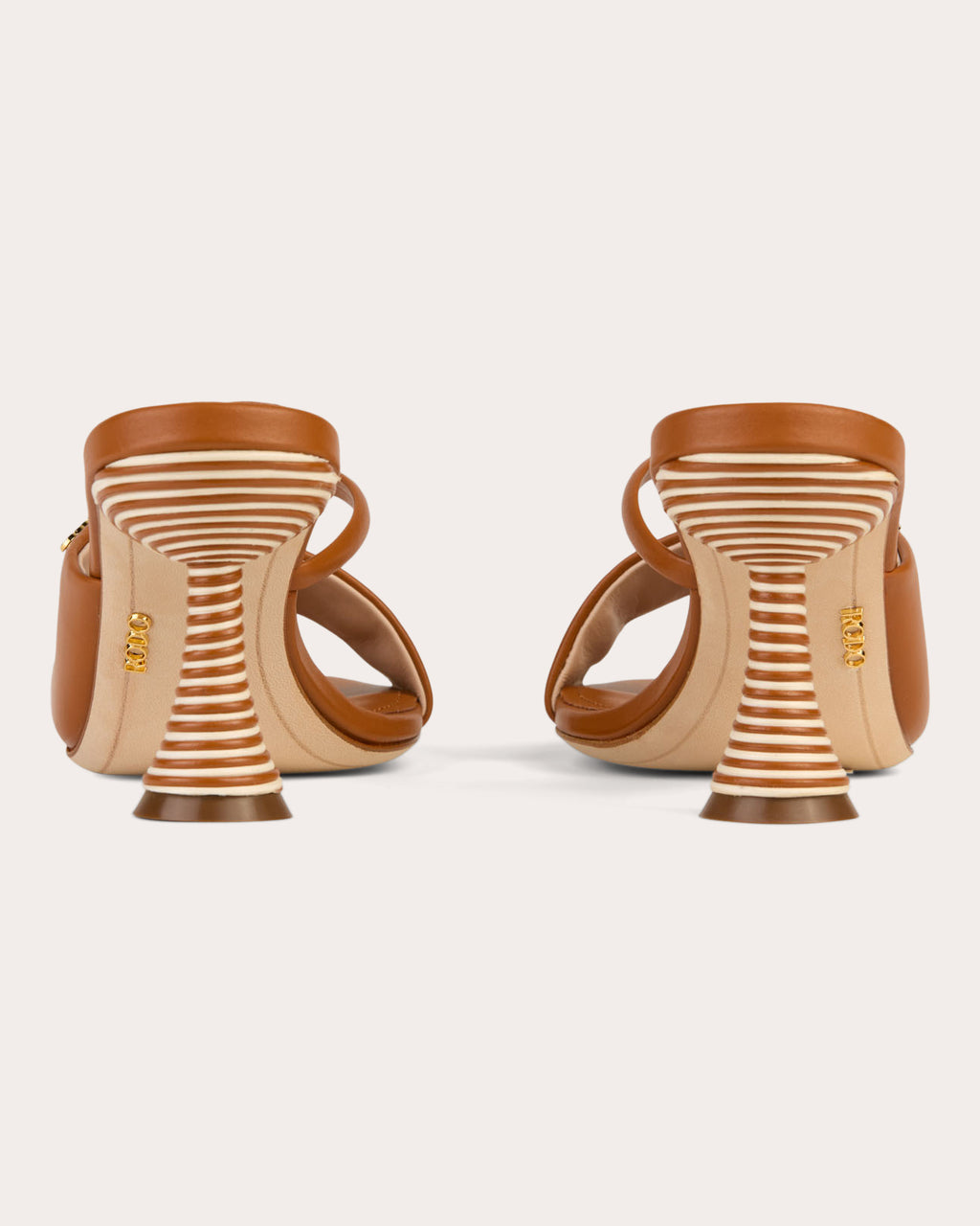 Mabella 80 Leather Asymmetric Sandal