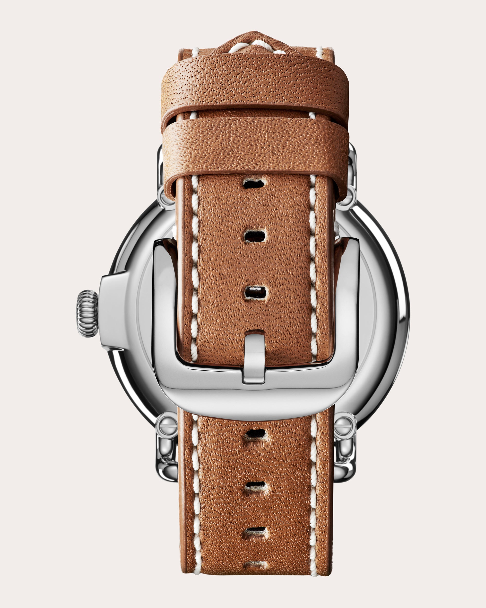Men's Runwell 41mm Sub-Second Leather-Strap Watch