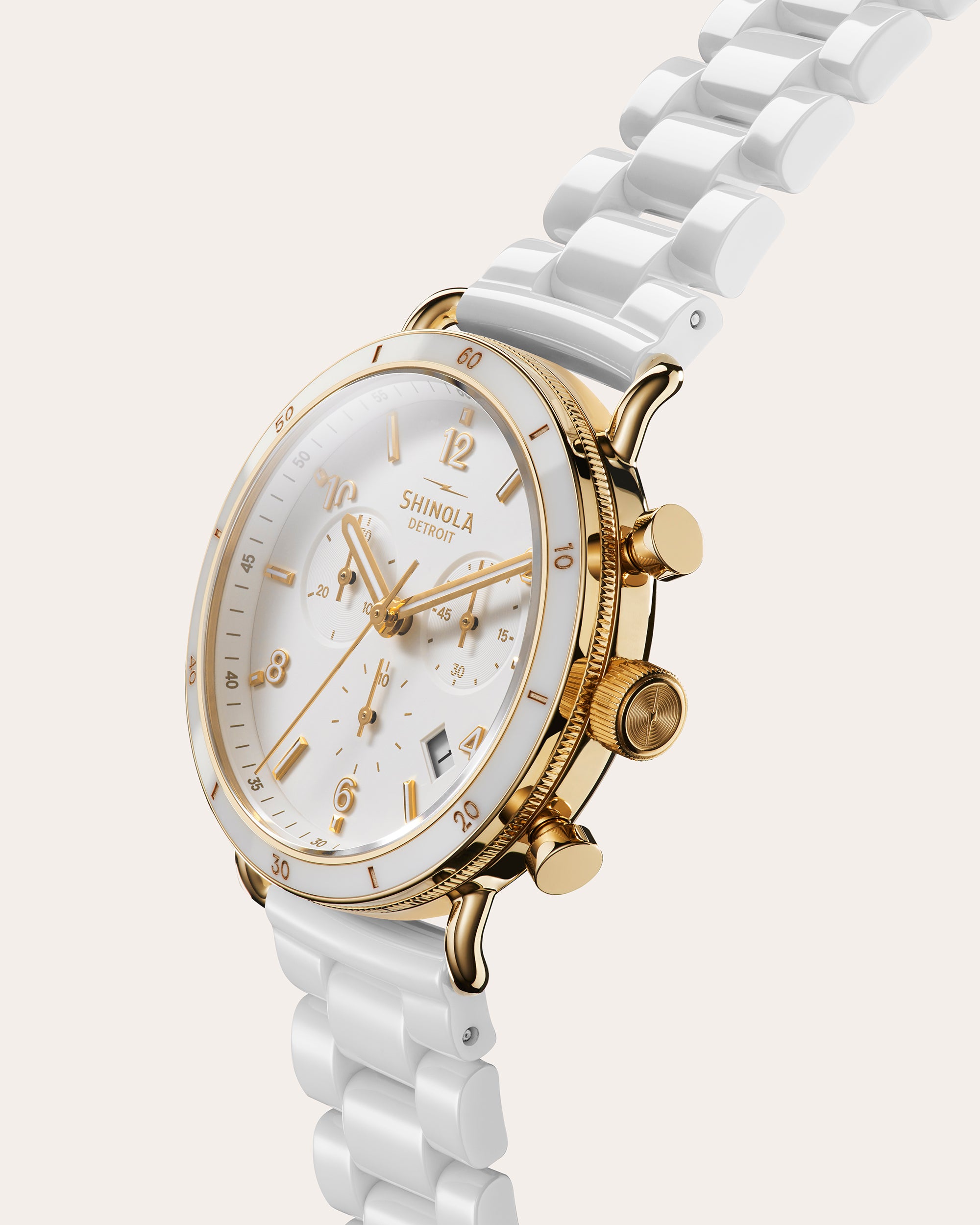 Canfield Sport 40mm Chronograph Bracelet Watch