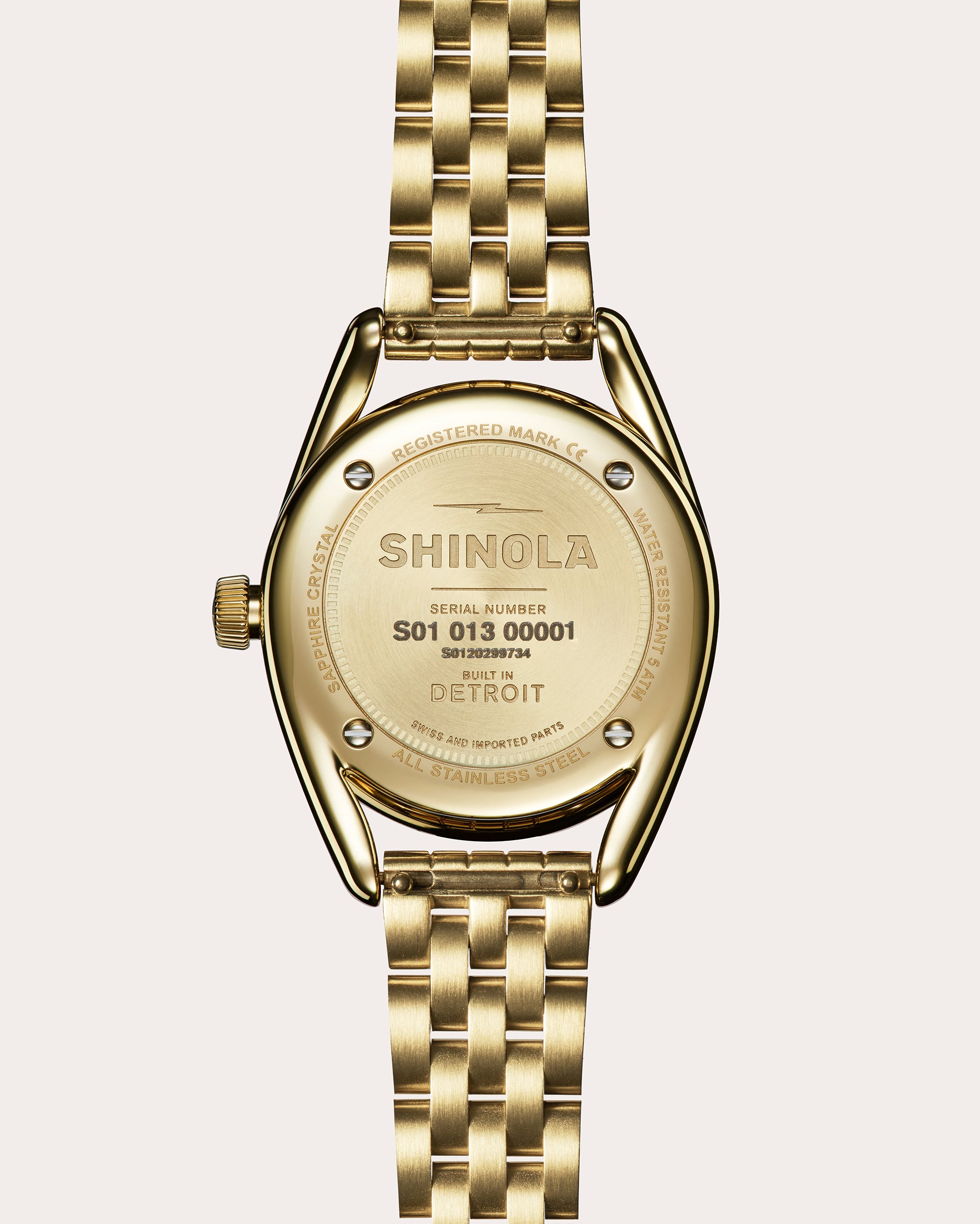 Petoskey Stone Derby 30mm Bracelet Watch