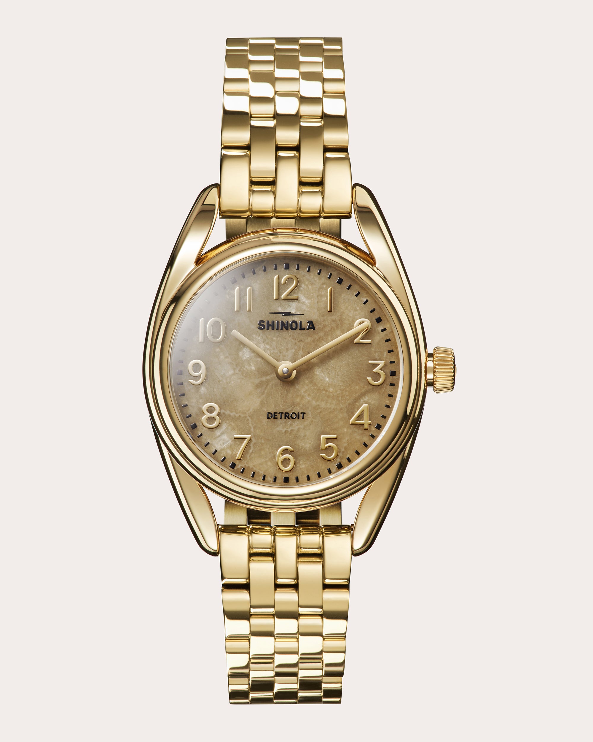 Petoskey Stone Derby 30mm Bracelet Watch