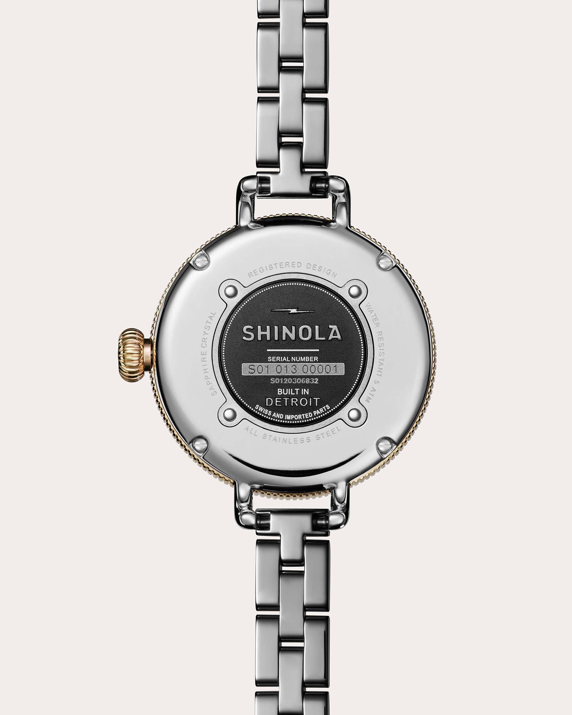 Petoskey Stone Birdy 34mm Bracelet Watch