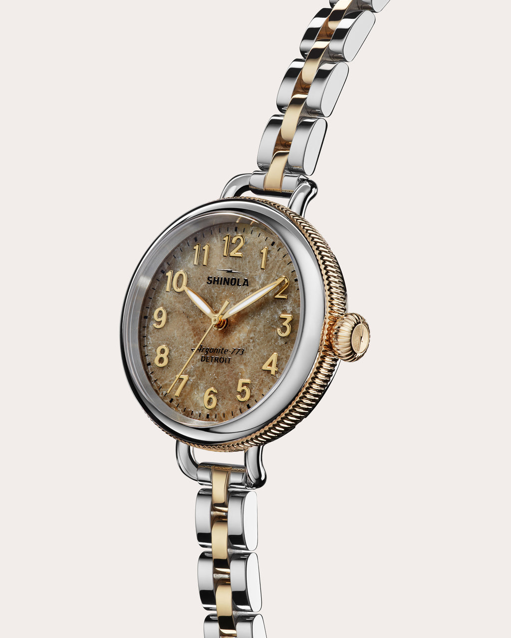 Petoskey Stone Birdy 34mm Bracelet Watch