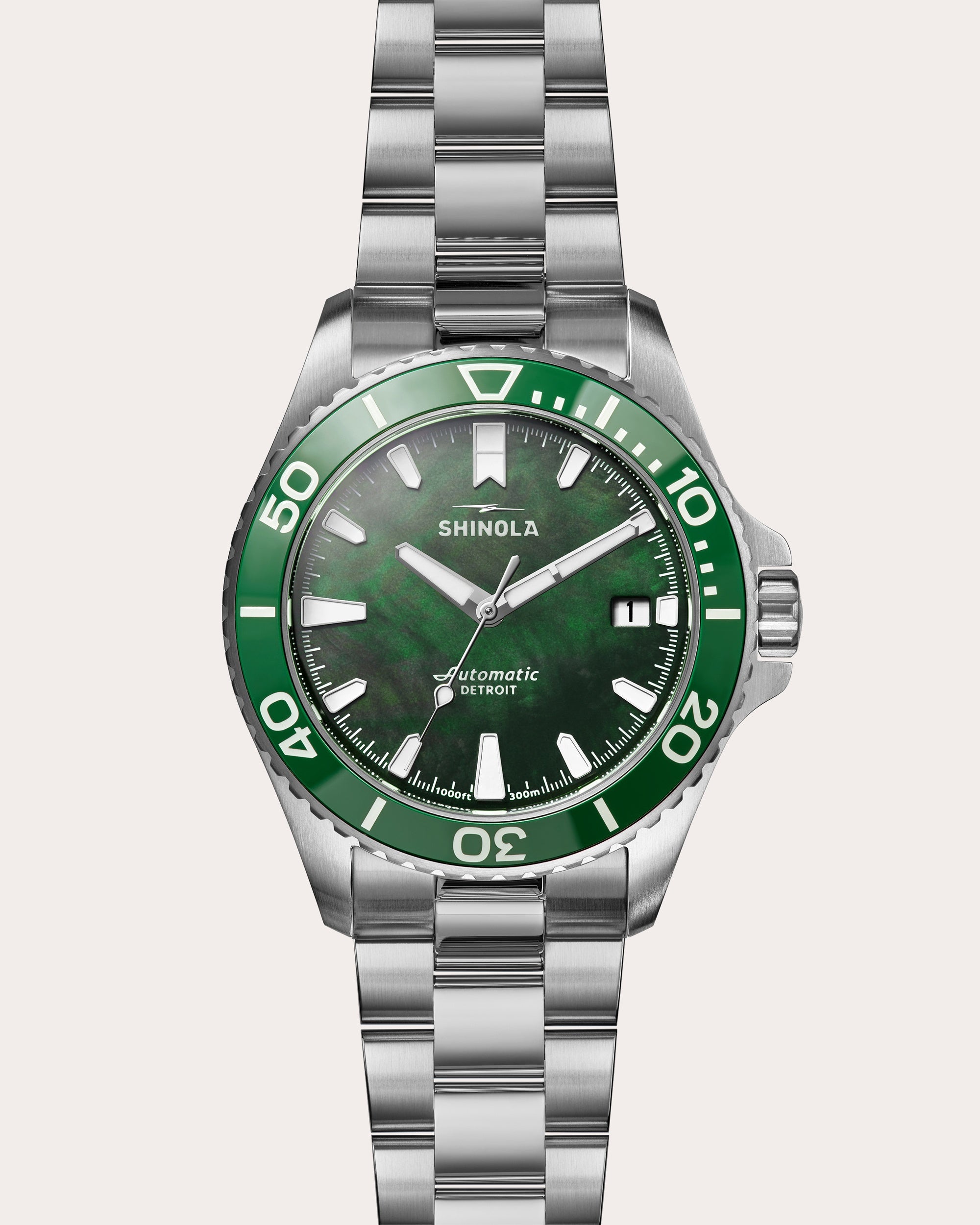 Men's Mother of Pearl Lake Ontario Monster 39mm Watch
