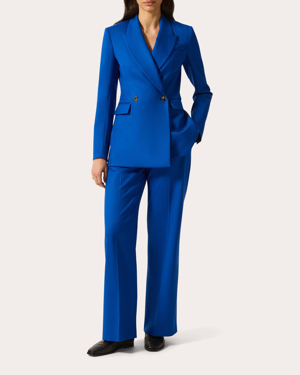 Cooper Seasonless Wool Double-Breasted Blazer