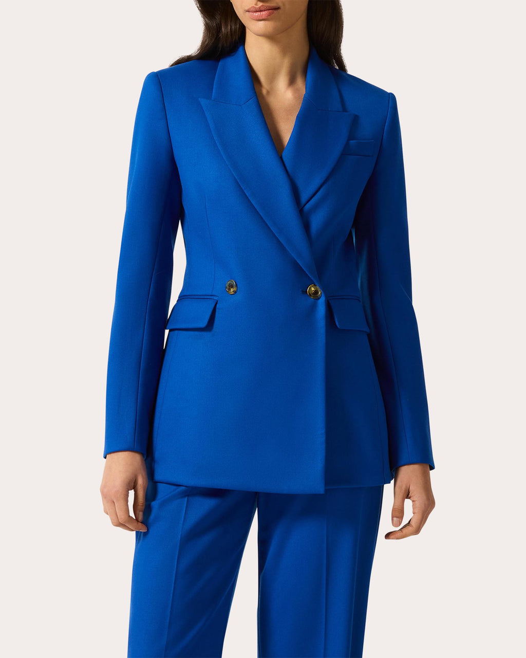 Cooper Seasonless Wool Double-Breasted Blazer
