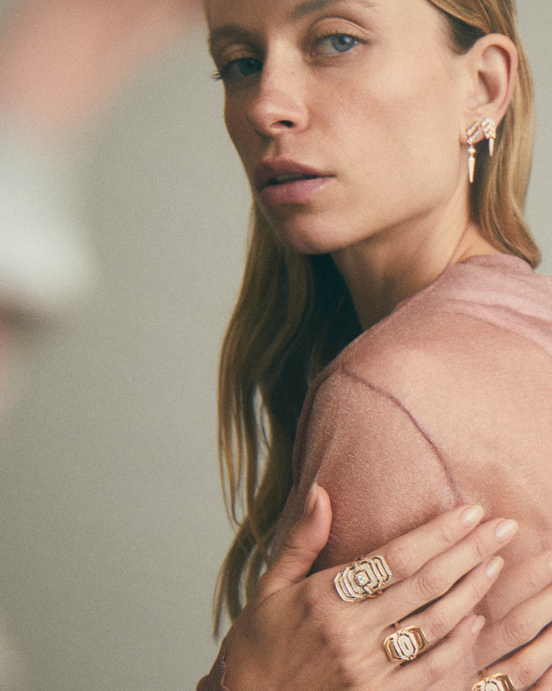 Diamond & 18k Rose Gold Two-Tone My Way Ring