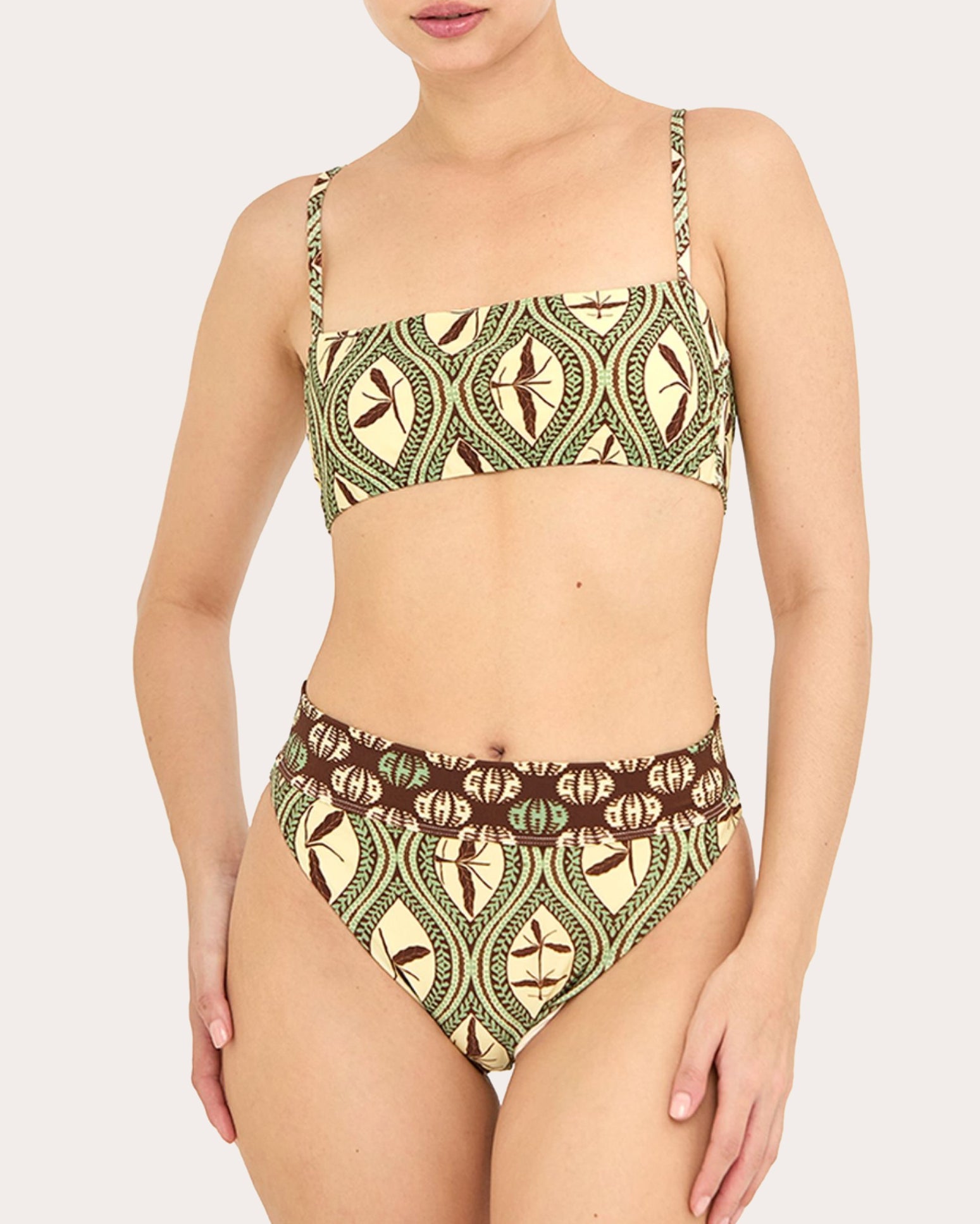 Le Bedouine High-Rise Bikini Bottoms