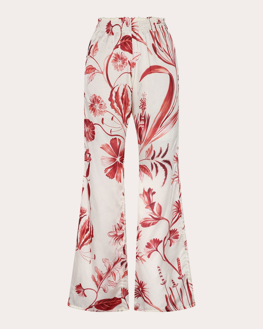 La Vie Rouge Cotton Silk Pull-On Pants