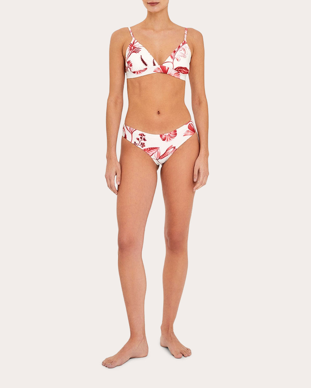 La Vie Rouge Triangle Bikini Top