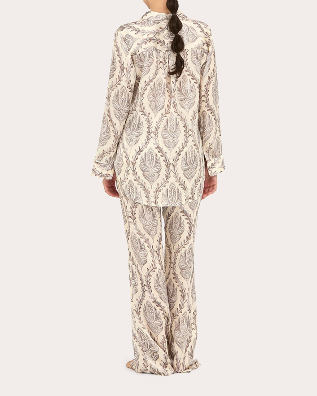 Sultana Silk Pull-On Pants