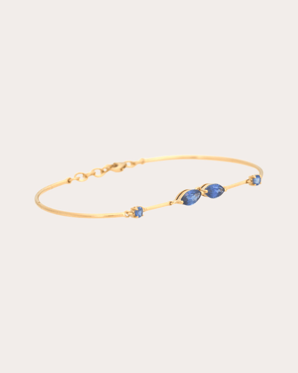 Sapphire & 18k Gold Duo Bracelet