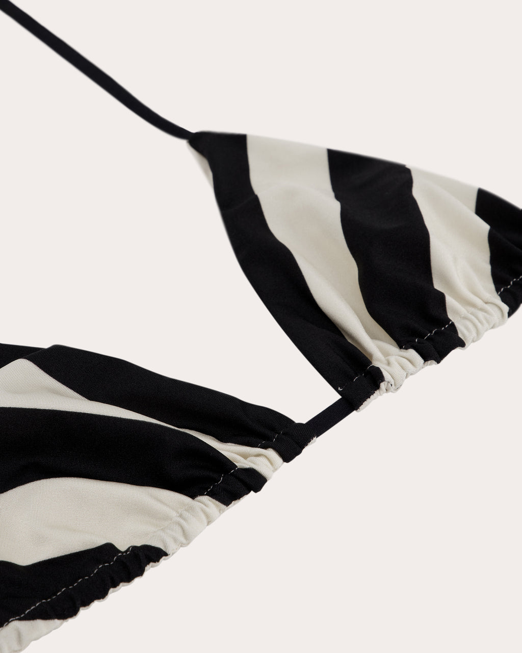 Scarlett Stripe Triangle Bikini Top
