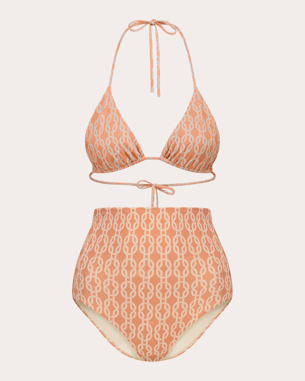 Scarlett Trellis Triangle Bikini Top