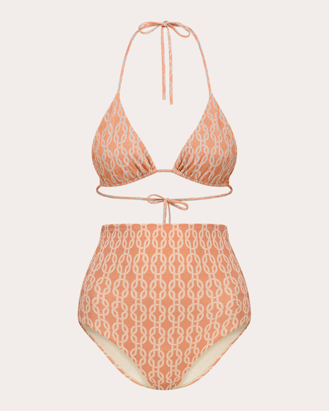 Scarlett Trellis Triangle Bikini Top