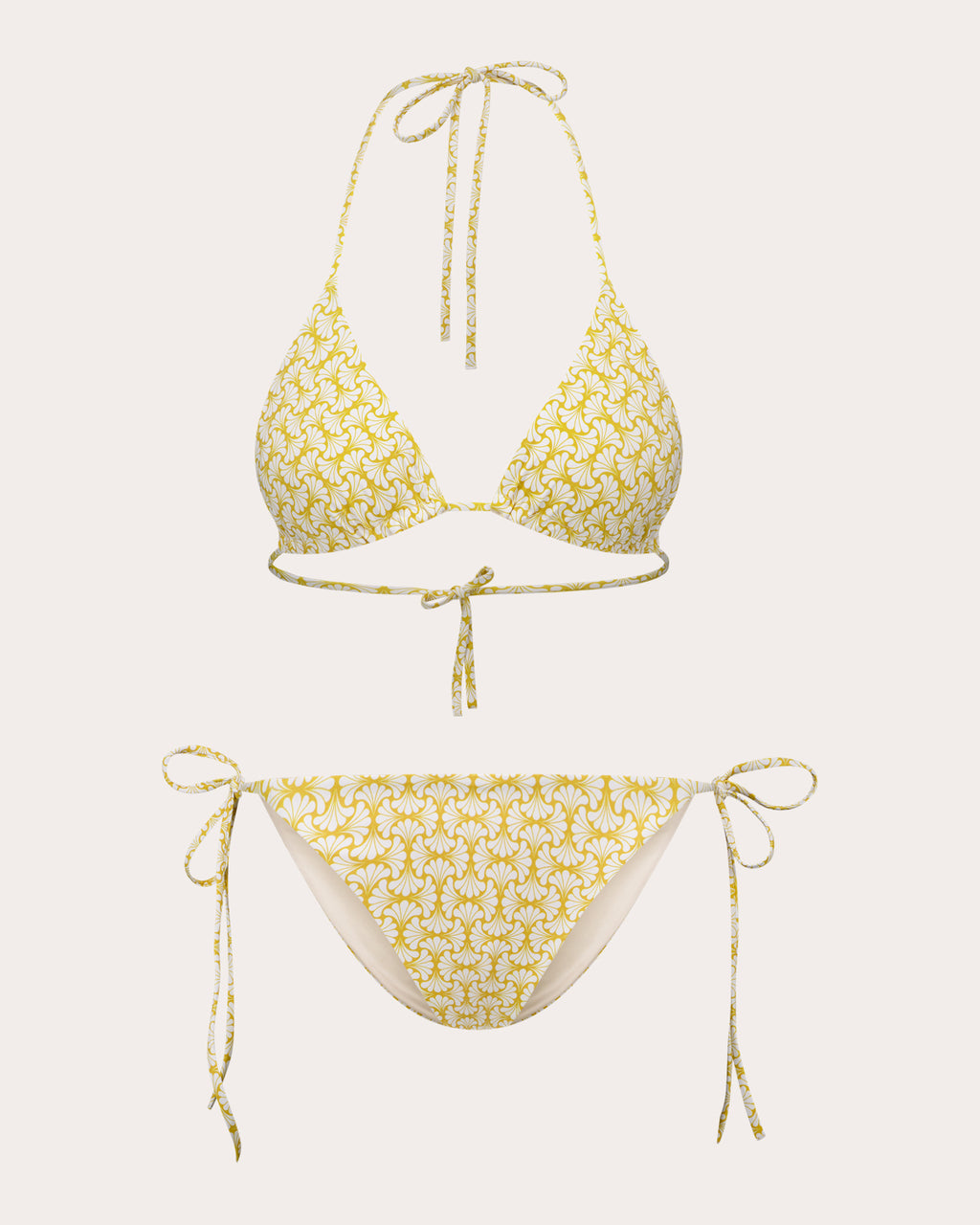 Poppy Floral String Bikini Bottoms