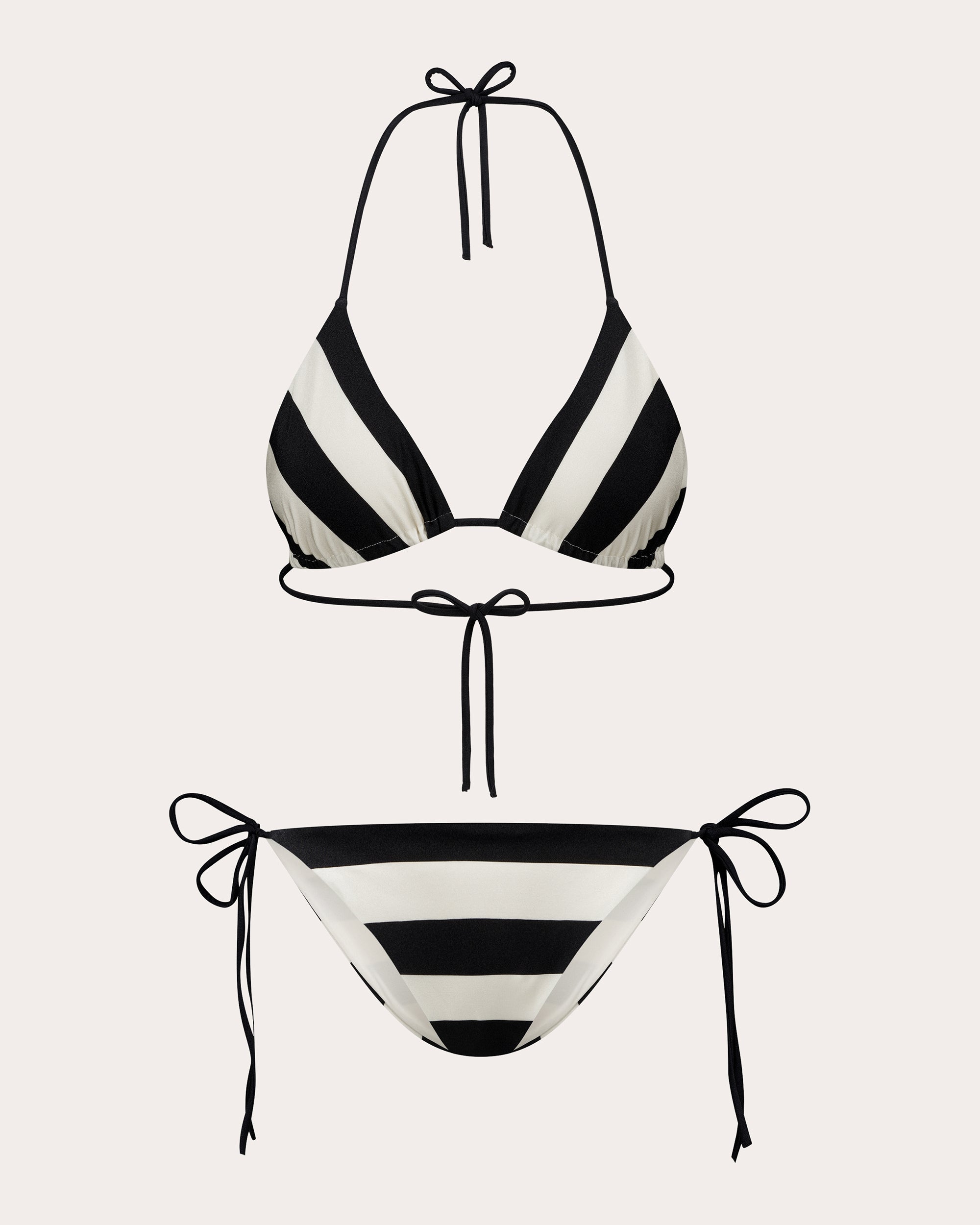 Scarlett Stripe Triangle Bikini Top