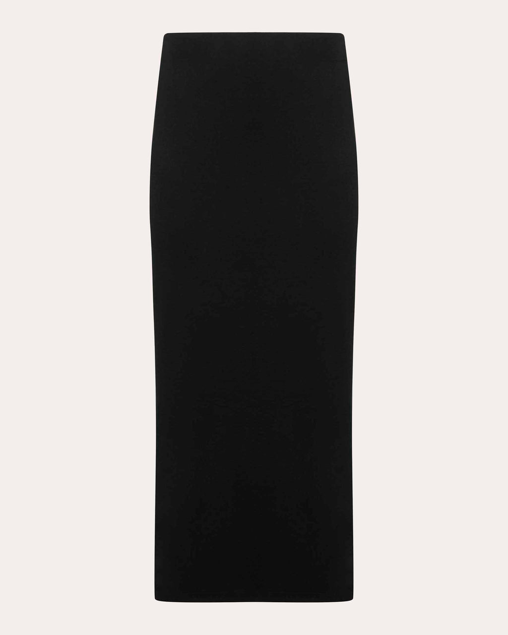 Jersey Knit Slim Midi Skirt