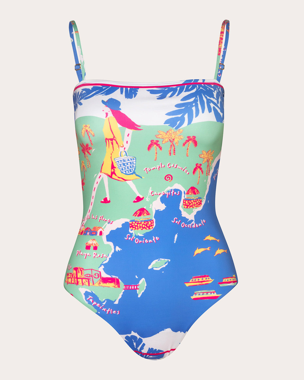 Sumatra Careyes One-Piece