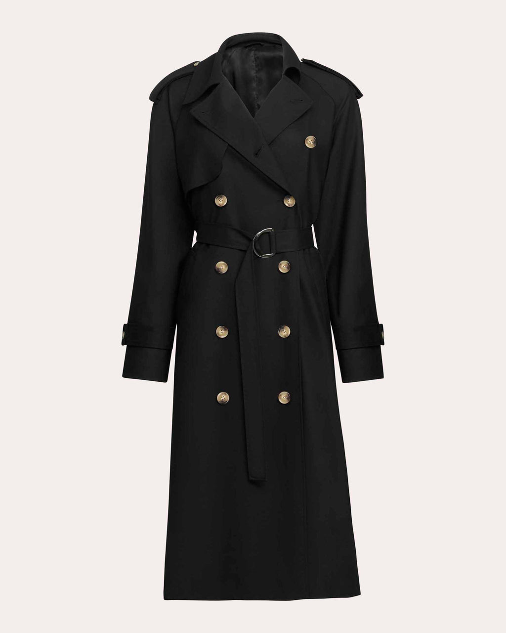Seasonless Wool Classic Trench Coat