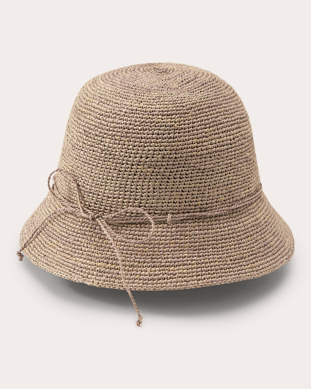 Villa 6 Crocheted Raffia Cloche