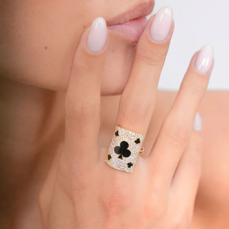 Diamond & 18k Gold Giant Harmonie Ring