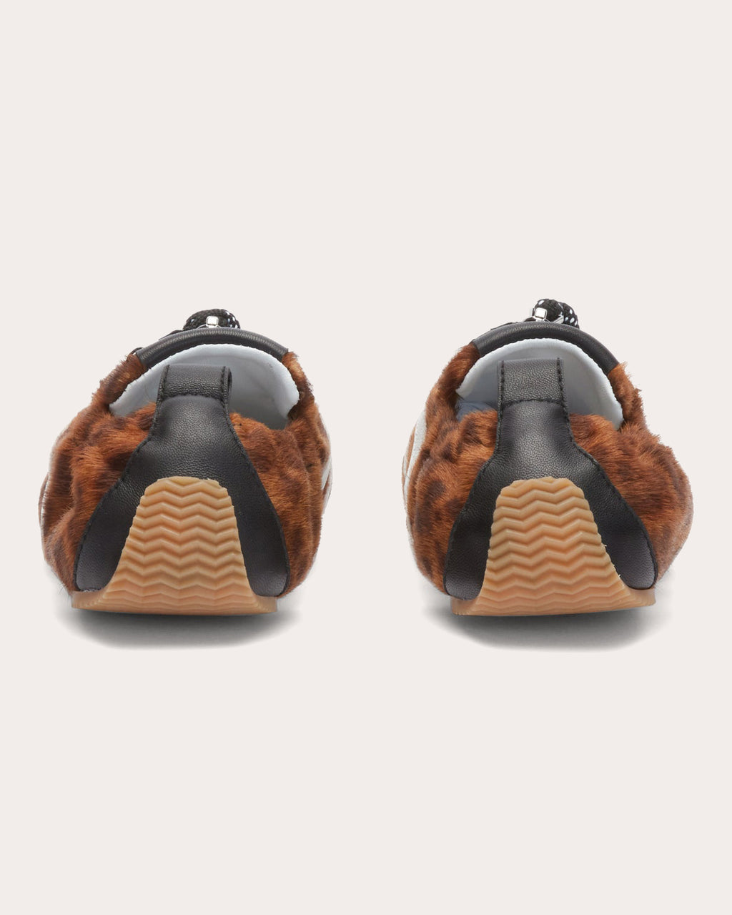 On The Go Leopard Calf Hair Sneaker