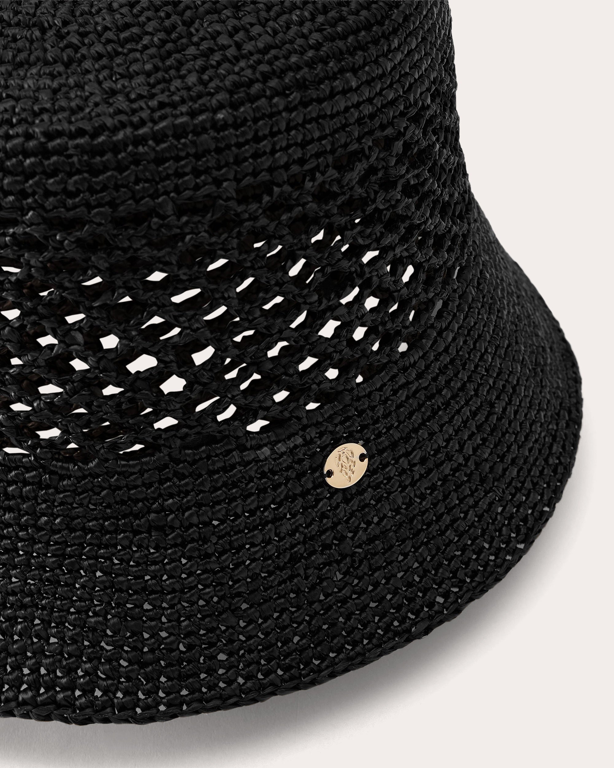Hana Crocheted Raffia Bucket Hat