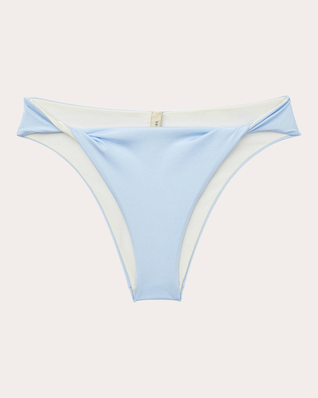 Twisted Mid-Rise Bikini Bottoms