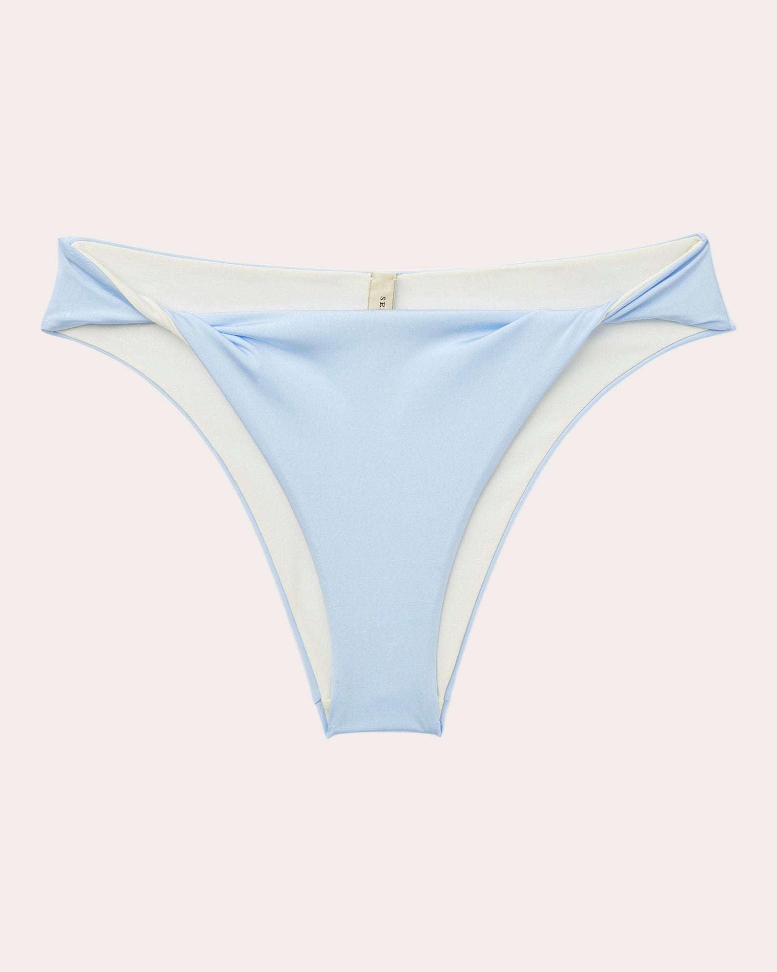 Twisted Mid-Rise Bikini Bottoms