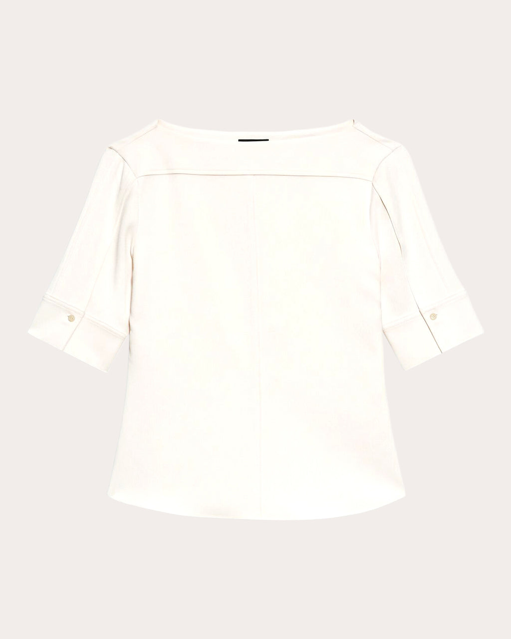 Admiral Crepe Seamed Boatneck Top