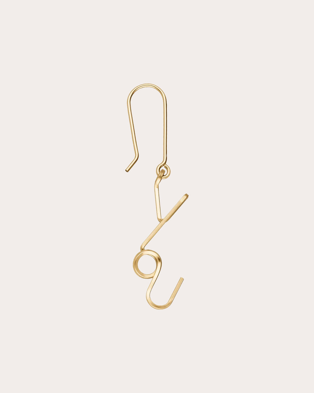 'You' 14K Gold-Filled Single Earring