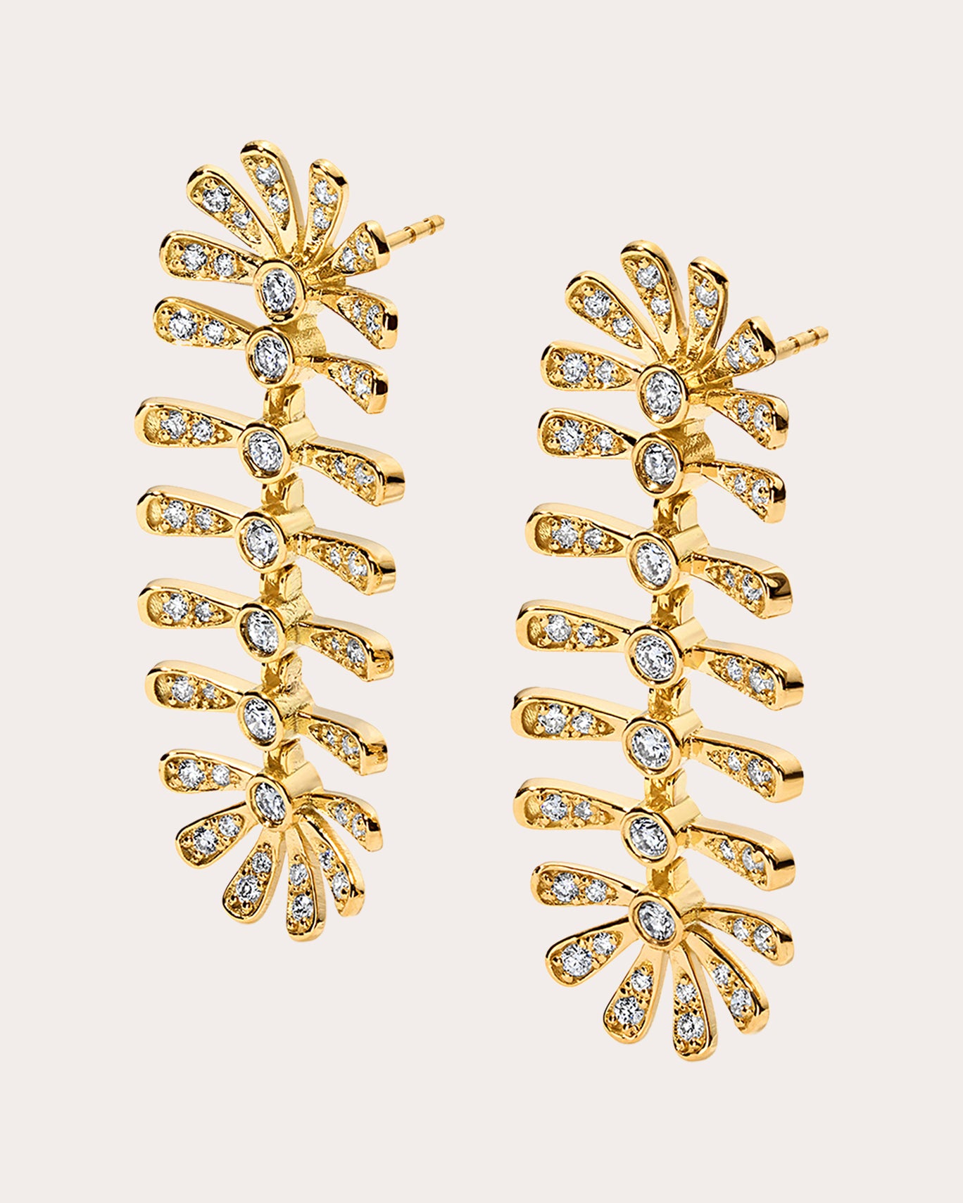 Diamond & 18k Gold Metropolis Drop Earrings