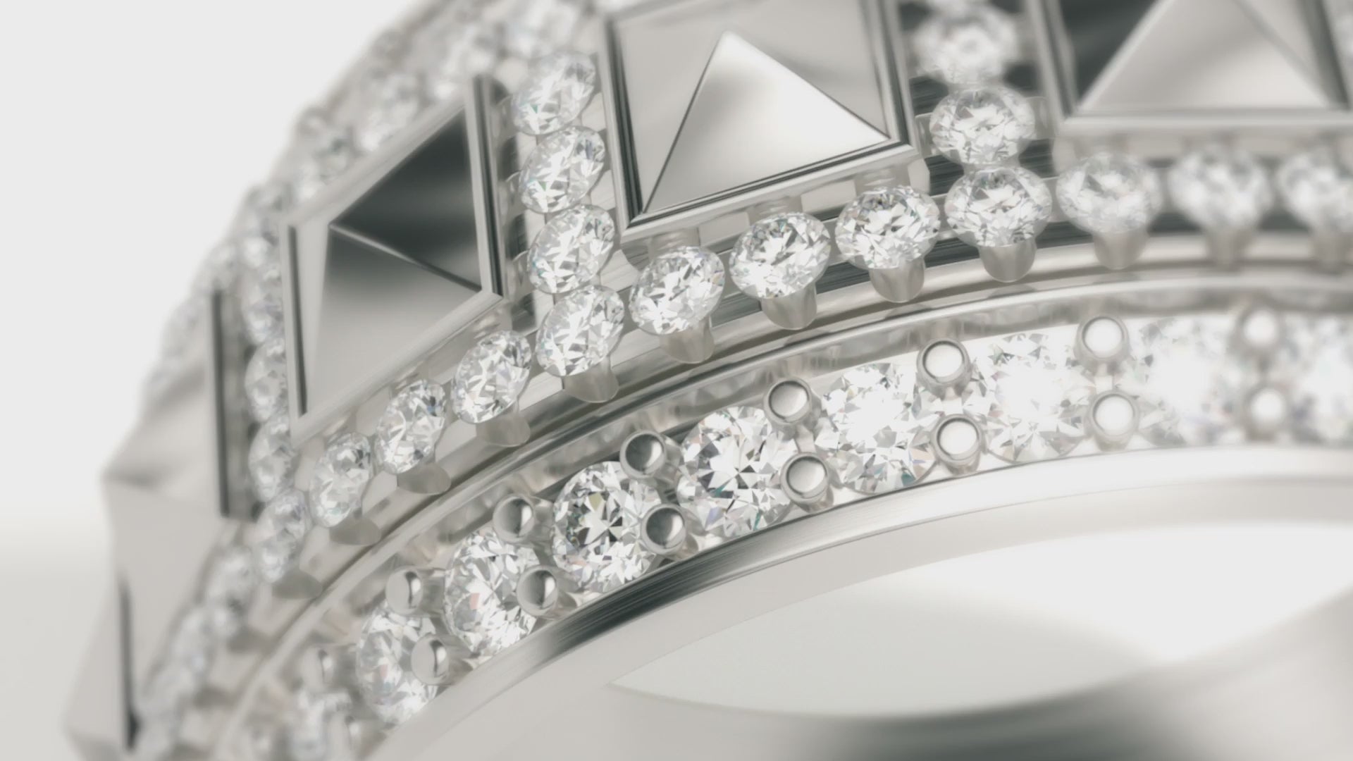 Diamond Rockaway Spinner Ring
