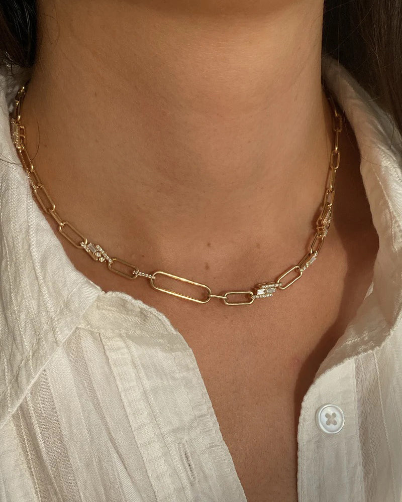 Diamond & 14k Gold Ethereal Romance Necklace