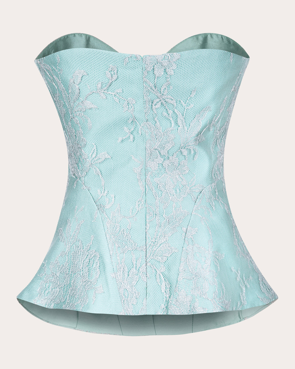 Vicky Satin Lace Bustier Top